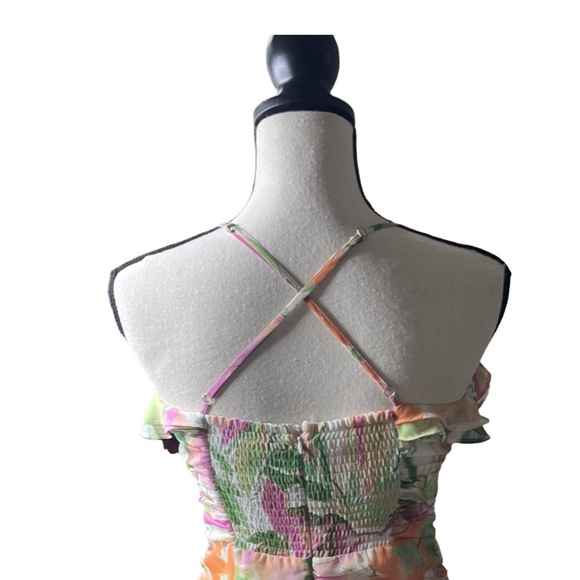 New Lost + Wander Painterly Love Mini Dress Floral Women's S | Summer Dress - Picture 8 of 16